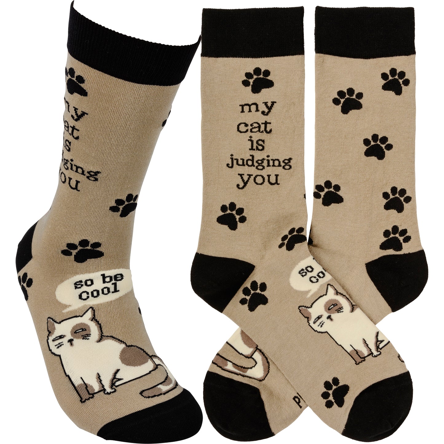 Socks - "My Cat is Judging You"