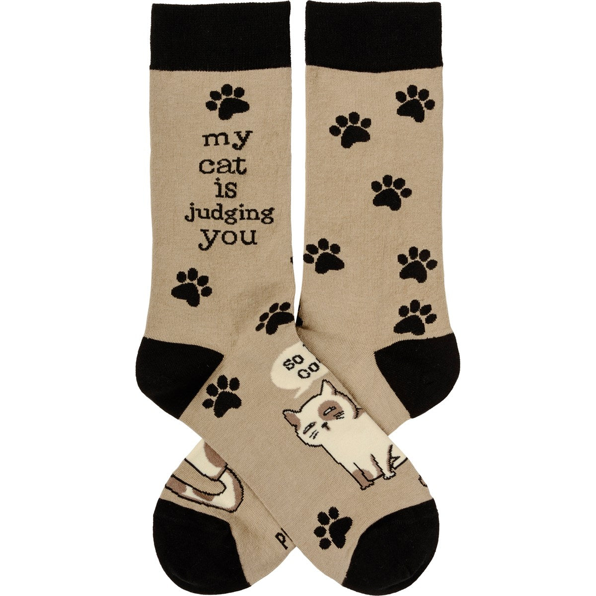 Socks - "My Cat is Judging You"