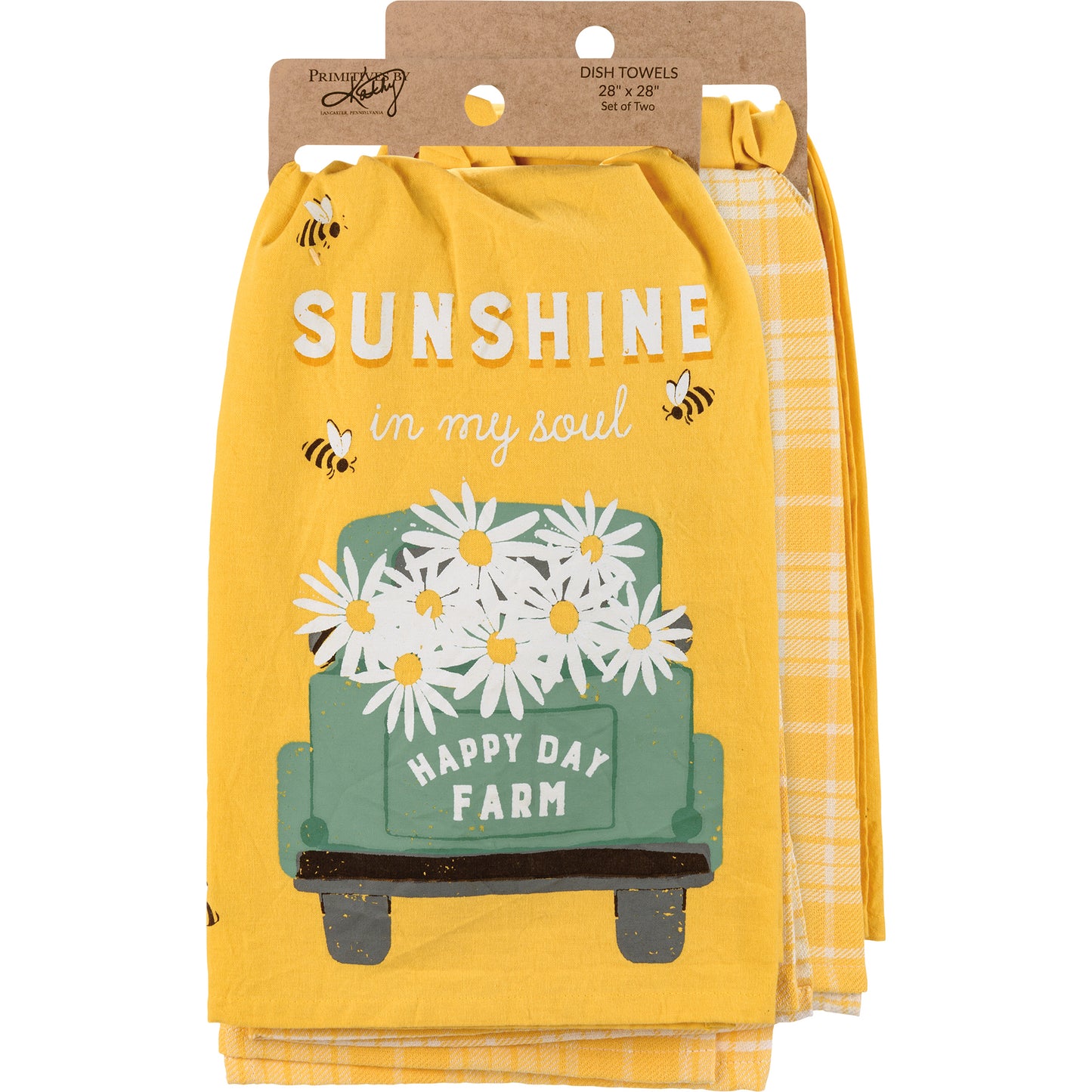 Kitchen Towels (Set of 2) - "Happy Day Farm"
