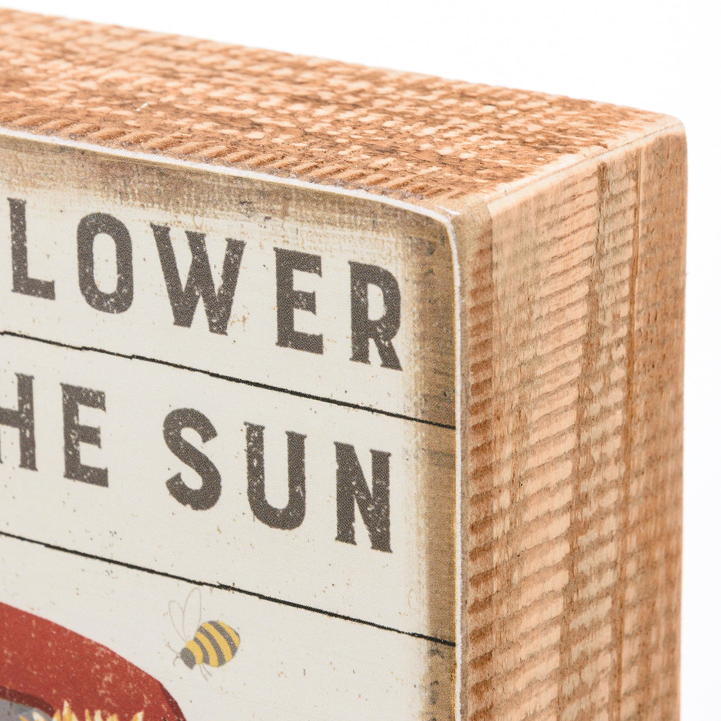 Box Sign - "Wild Like a Sunflower"