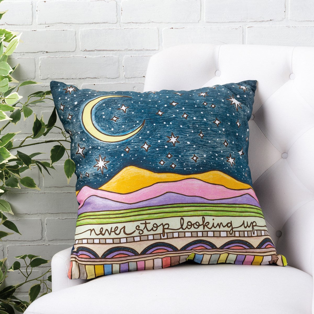 Pillow - "Never Stop Looking Up"