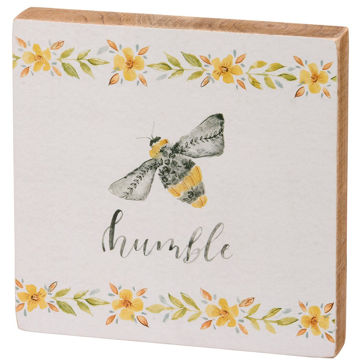 Box Signs (Set of 3) - "Humble, Happy, Kind"