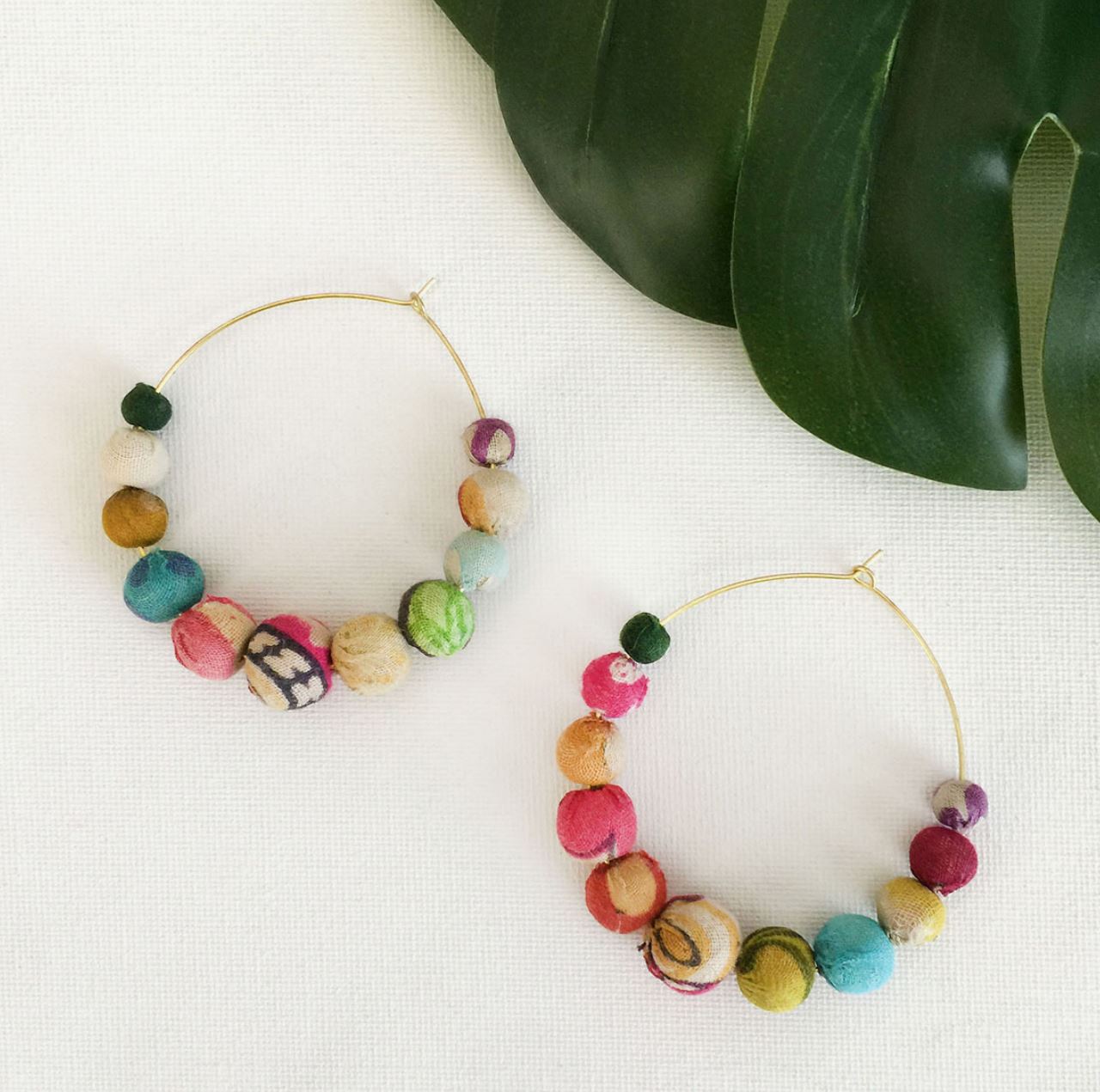 Kantha Graduated Hoops