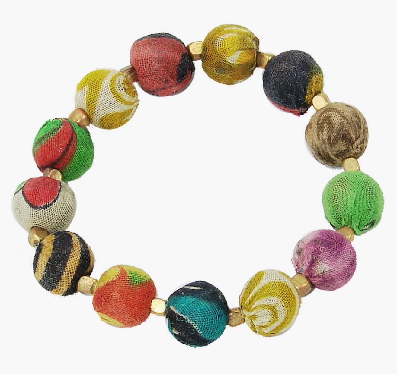 Kantha Small Bauble Bracelet