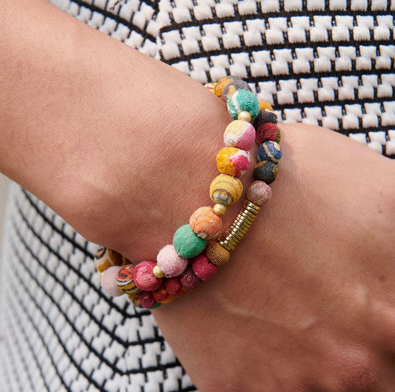 Kantha Sonnet Bracelet