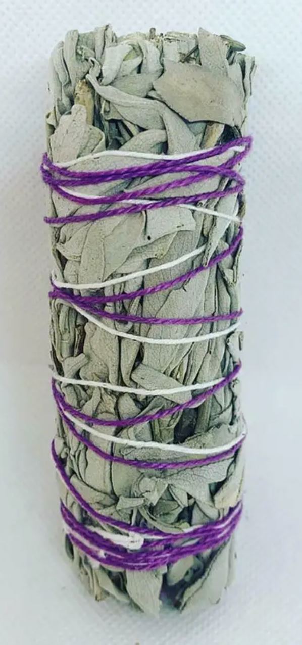 White Sage & English Lavender Smudge Stick
