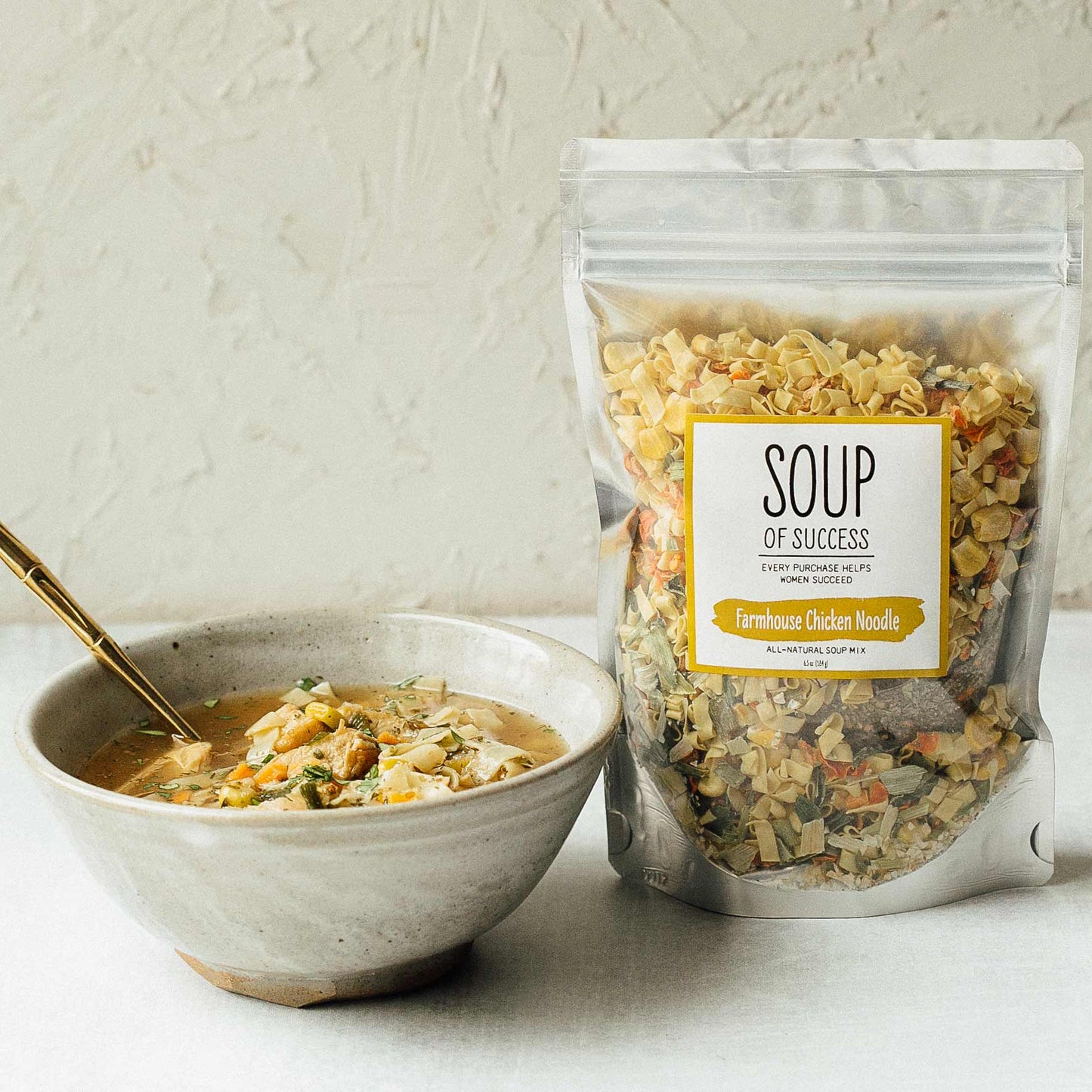 Soup of Success - Farmhouse Chicken Noodle Dry Soup Mix