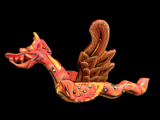 Spirit Guardian from Bali (Large Red) - Dragon