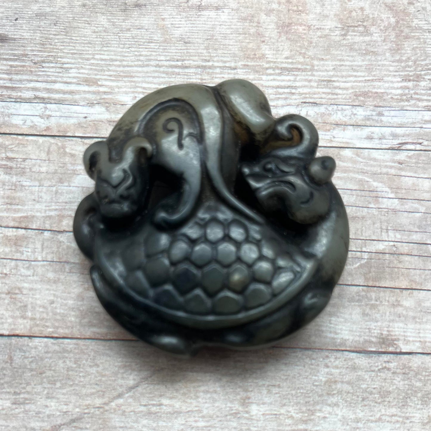 Jade Medallion - Dragon #4