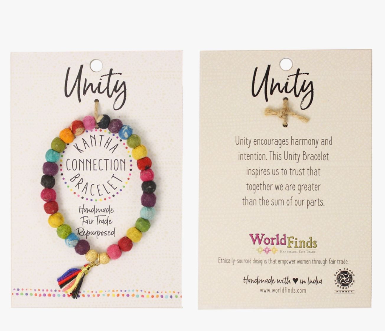 Kantha Unity Connection Bracelet