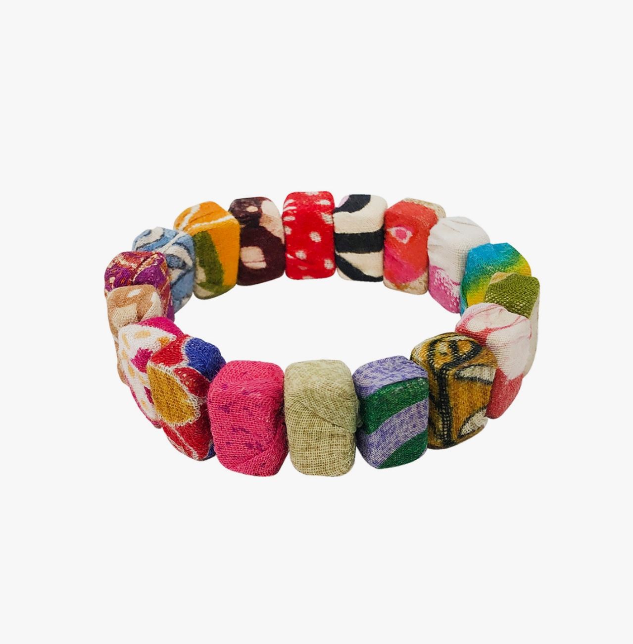 Kantha Block Bracelet