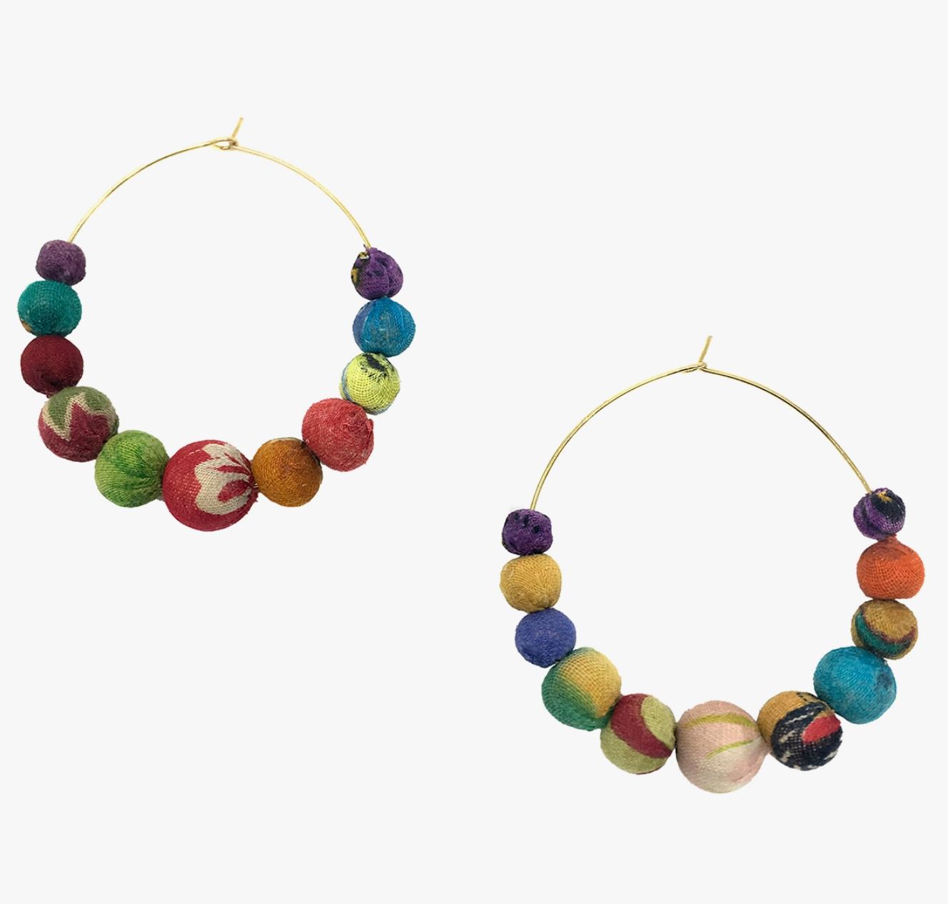 Kantha Graduated Hoops
