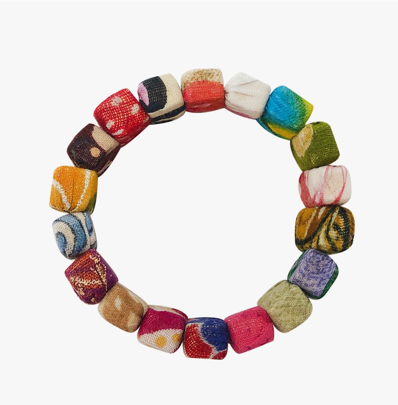 Kantha Block Bracelet