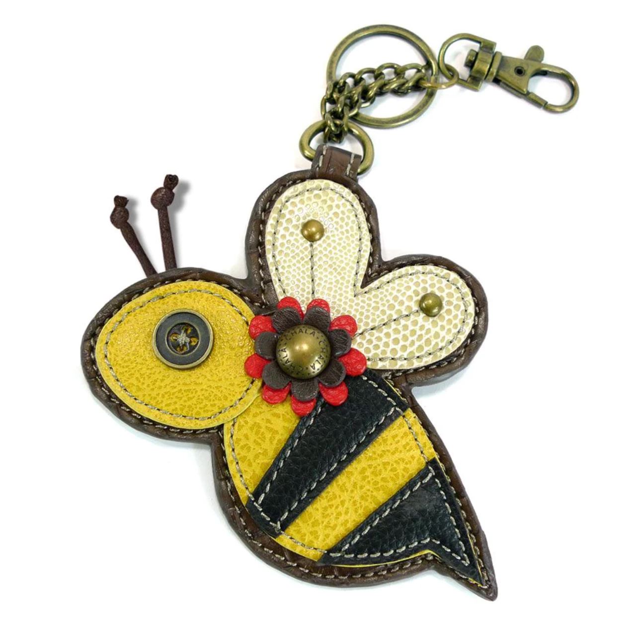 Chala Key Fob/Coin Purse - Bee
