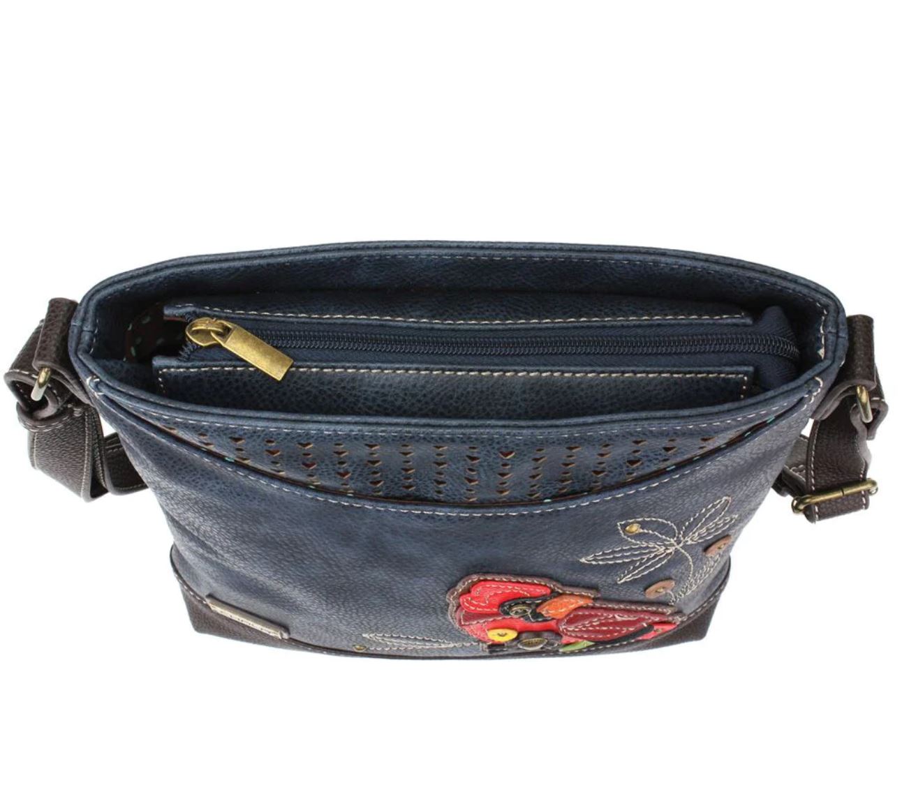 Chala Messenger Bag - Cardinal