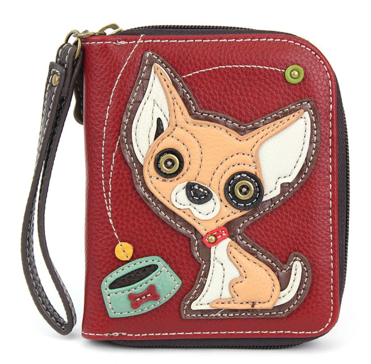 Chala Zip-Around Wallet - Chihuahua