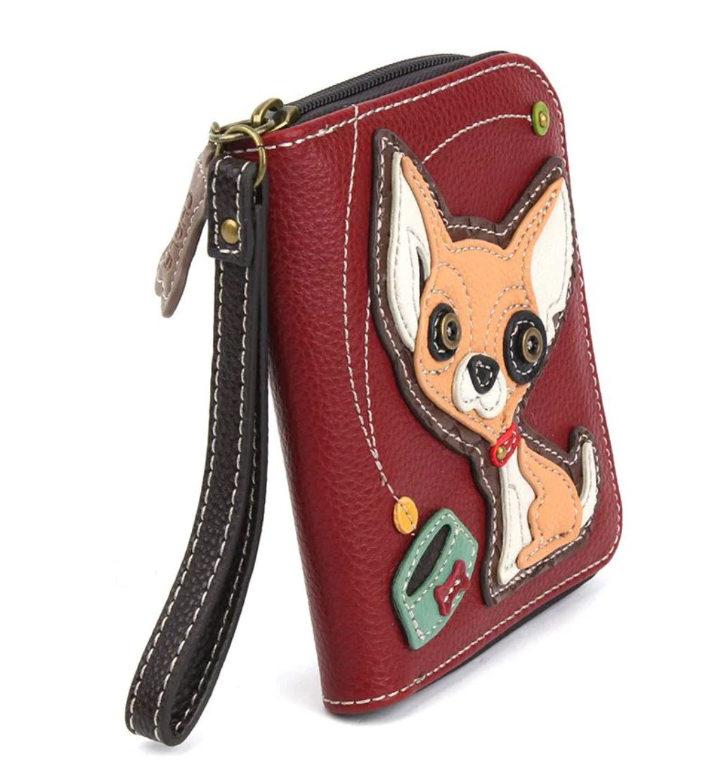 Chala Zip-Around Wallet - Chihuahua