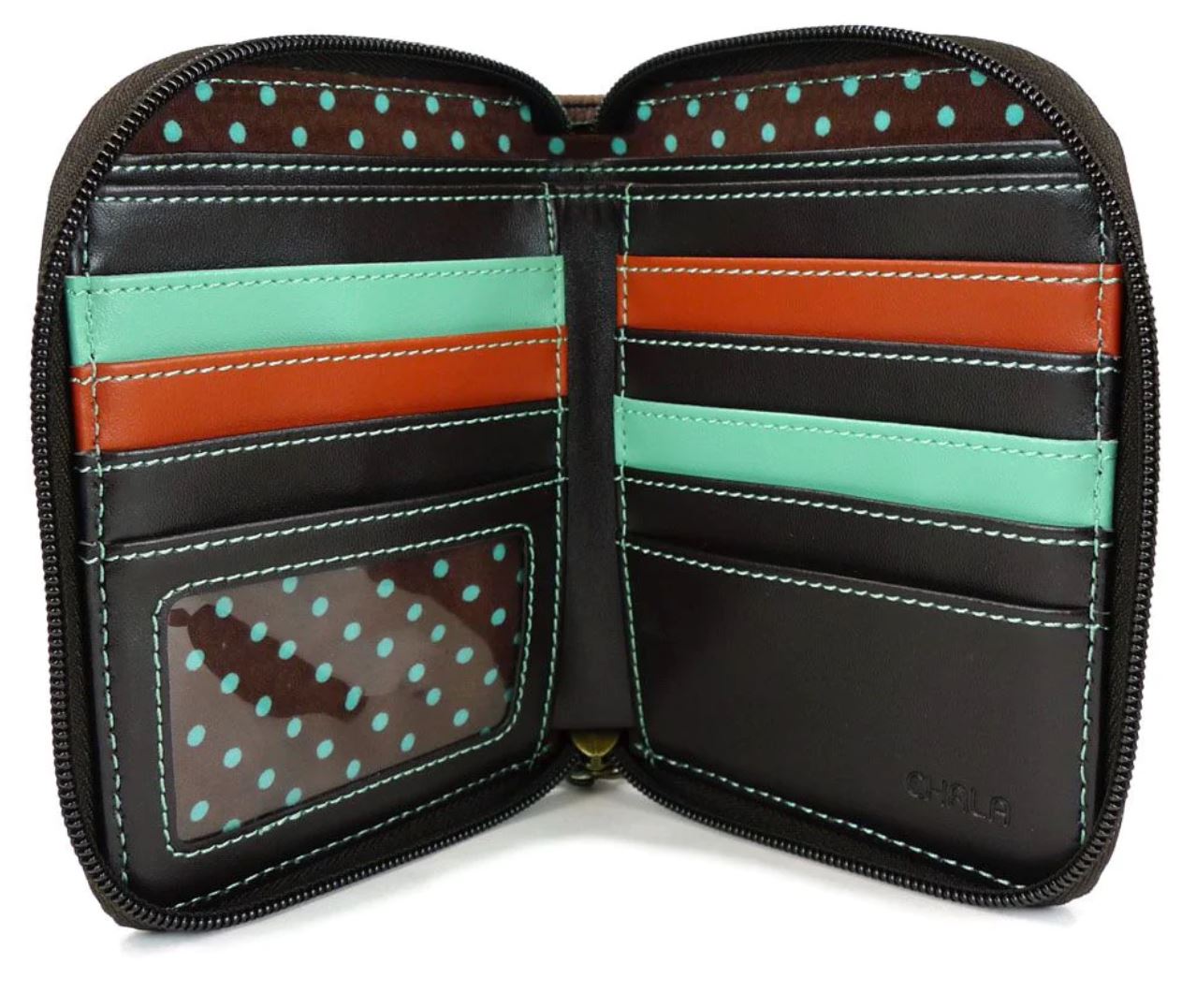 Chala Zip-Around Wallet - Chihuahua