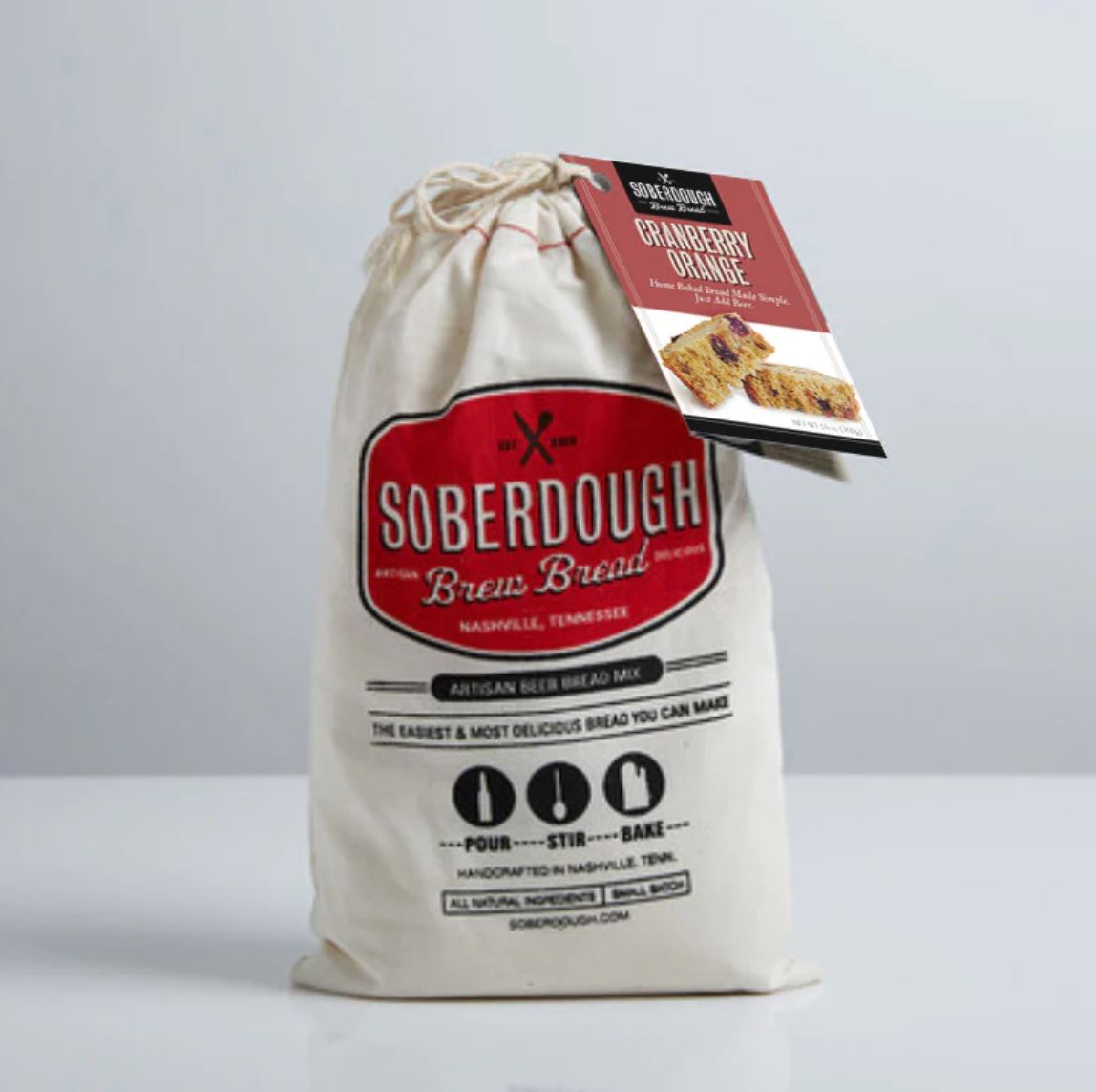 Soberdough - Cranberry Orange Artisan Brew Bread
