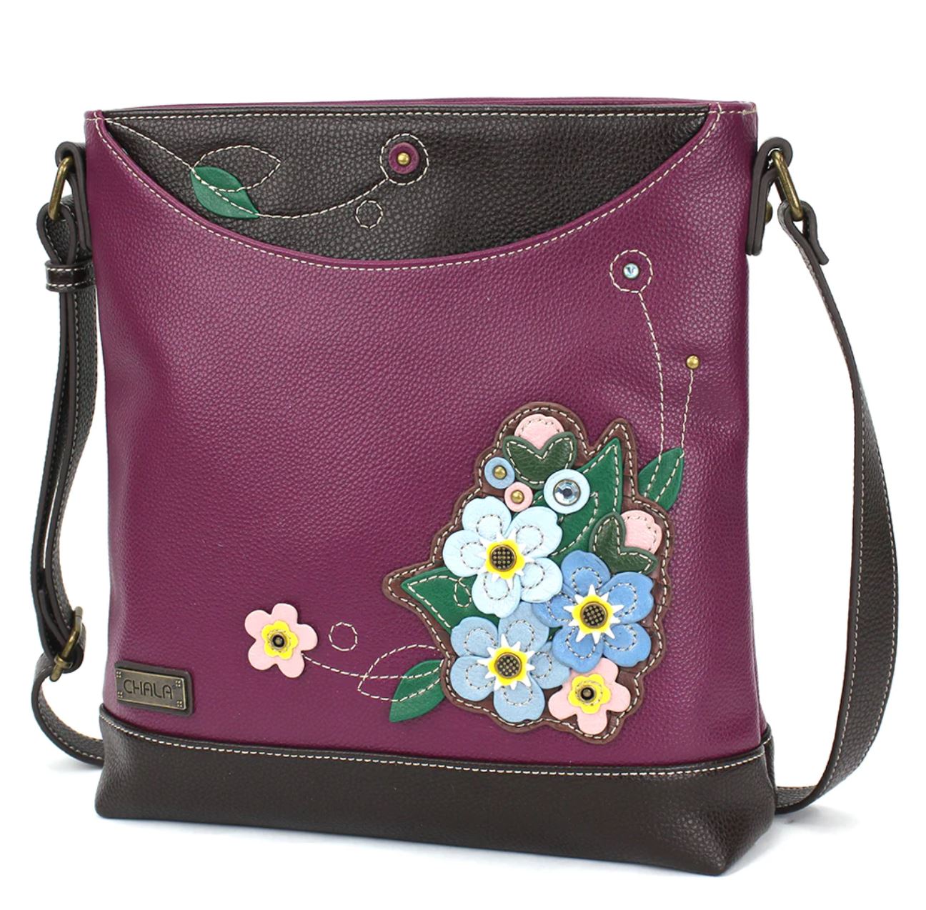 Chala Messenger Bag - Forget Me Not