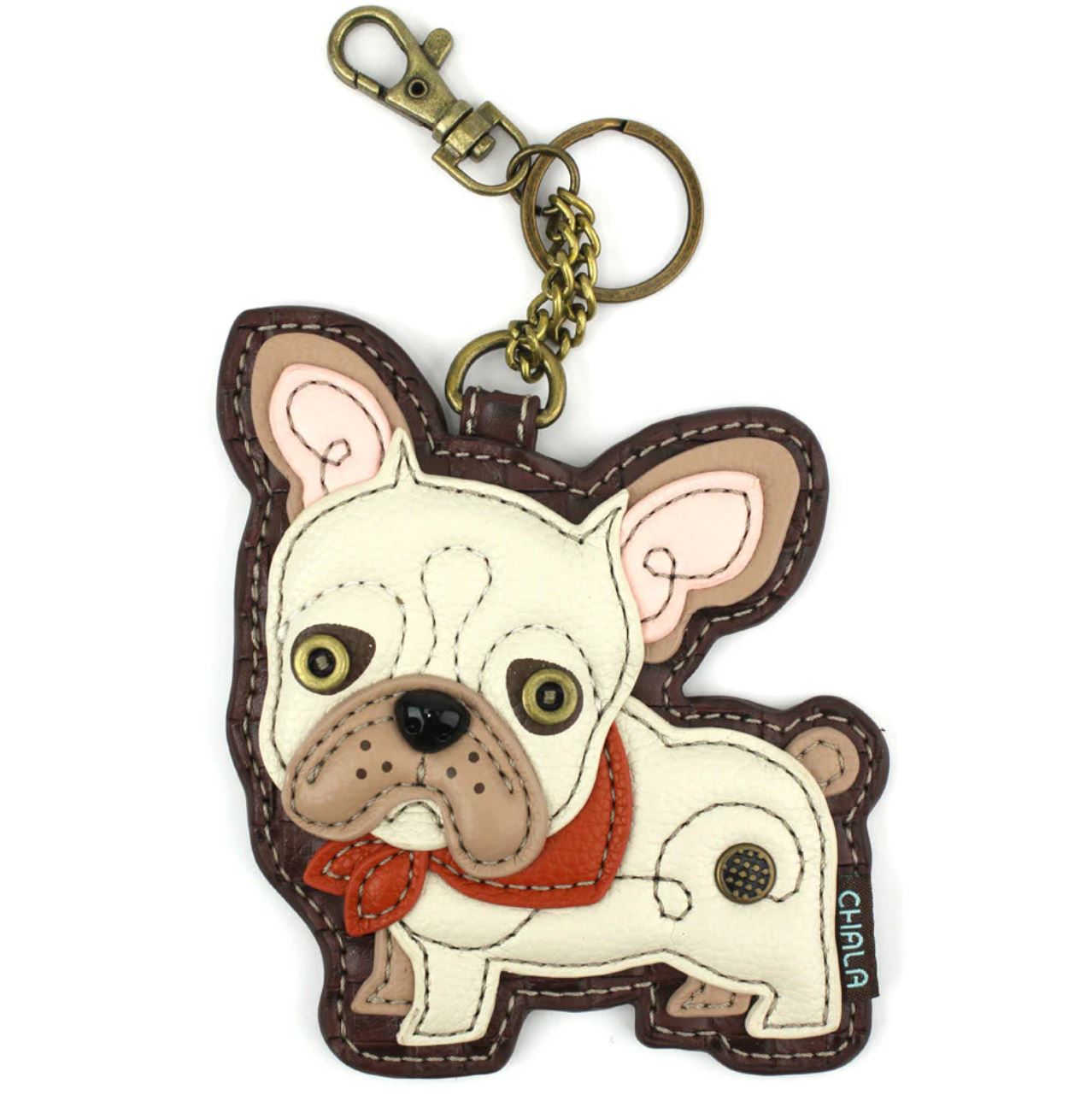 Chala Key Fob/Coin Purse - French Bulldog