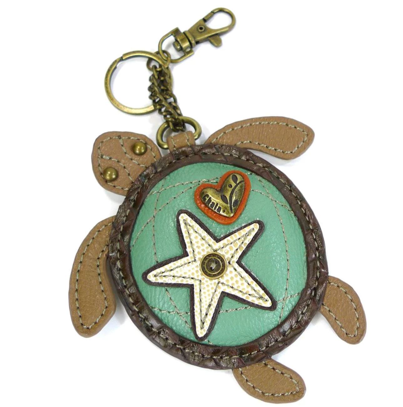 Chala Key Fob/Coin Purse - Sea Turtle