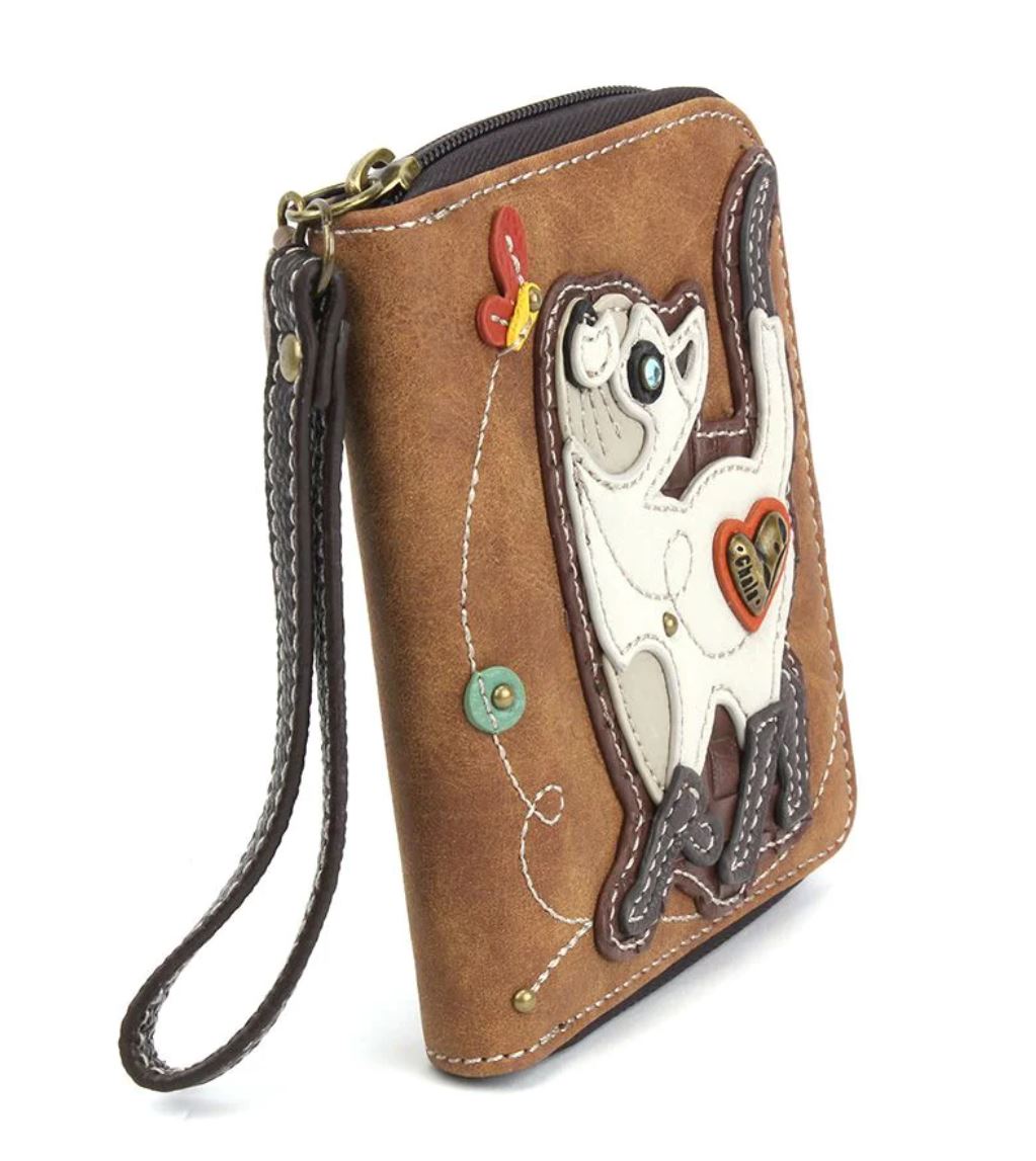 Chala Zip-Around Wallet - Cat