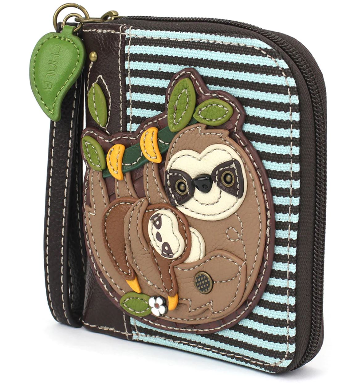 Chala Zip-Around Wallet - Sloth