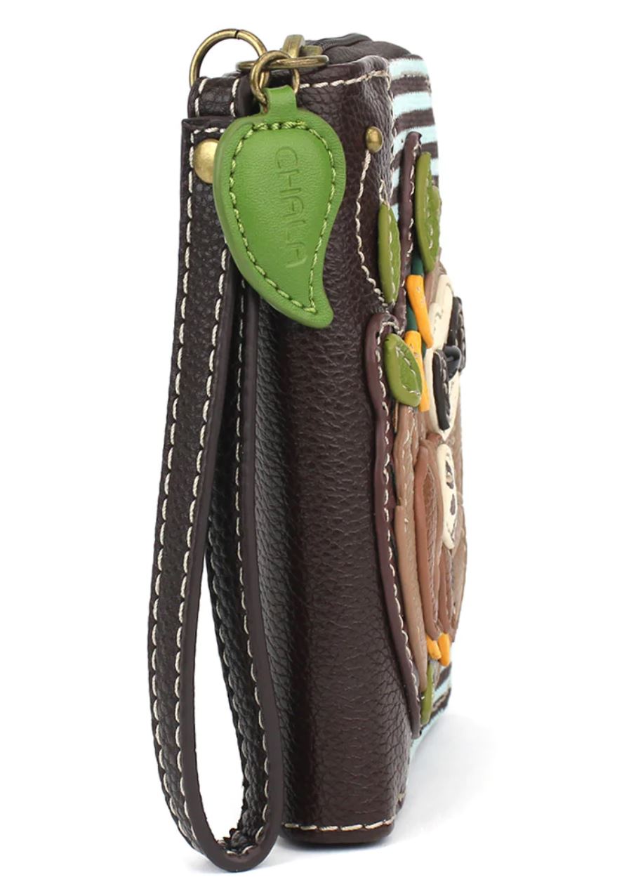 Chala Zip-Around Wallet - Sloth