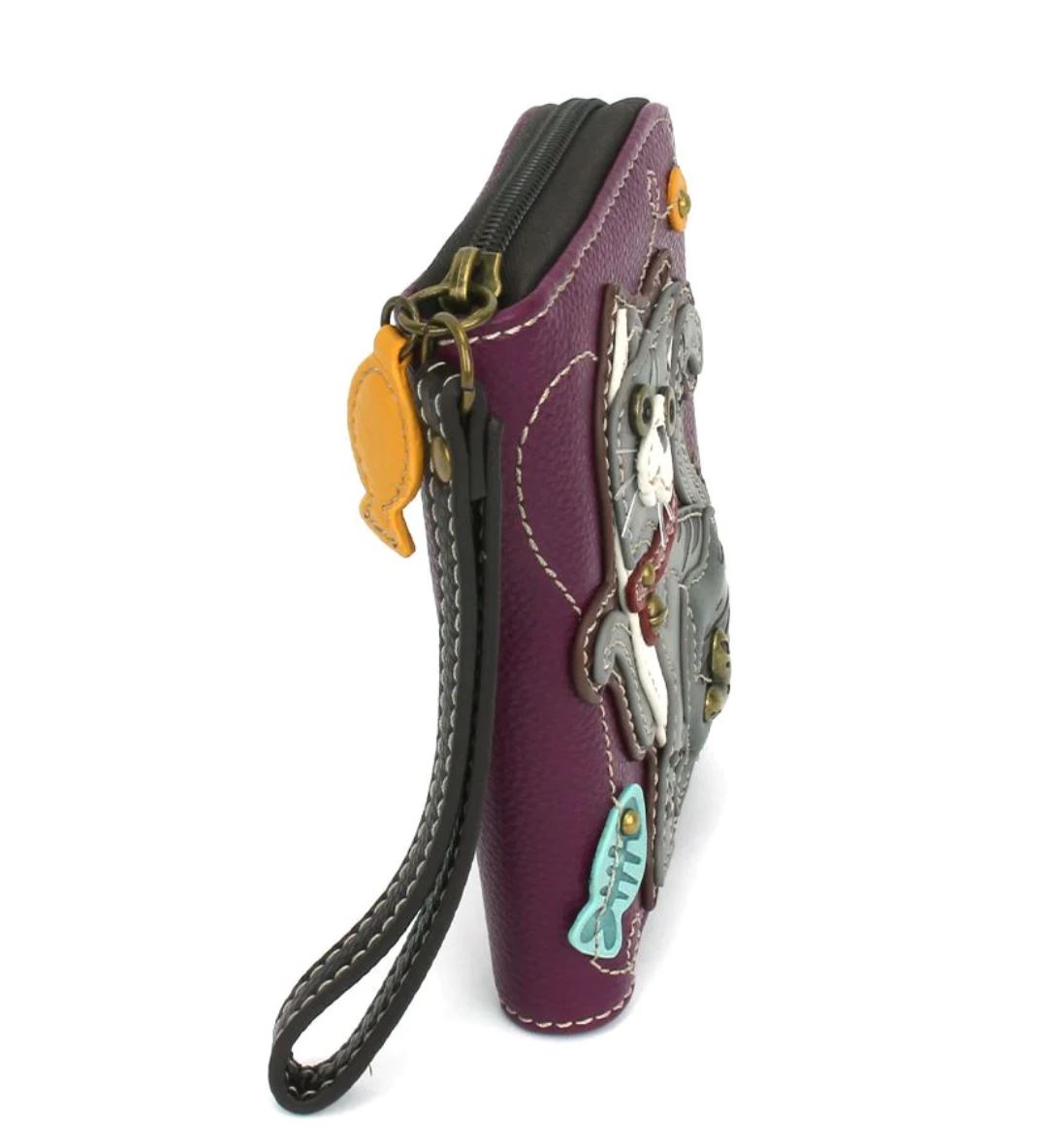 Chala Zip-Around Wallet - Tabby Cat