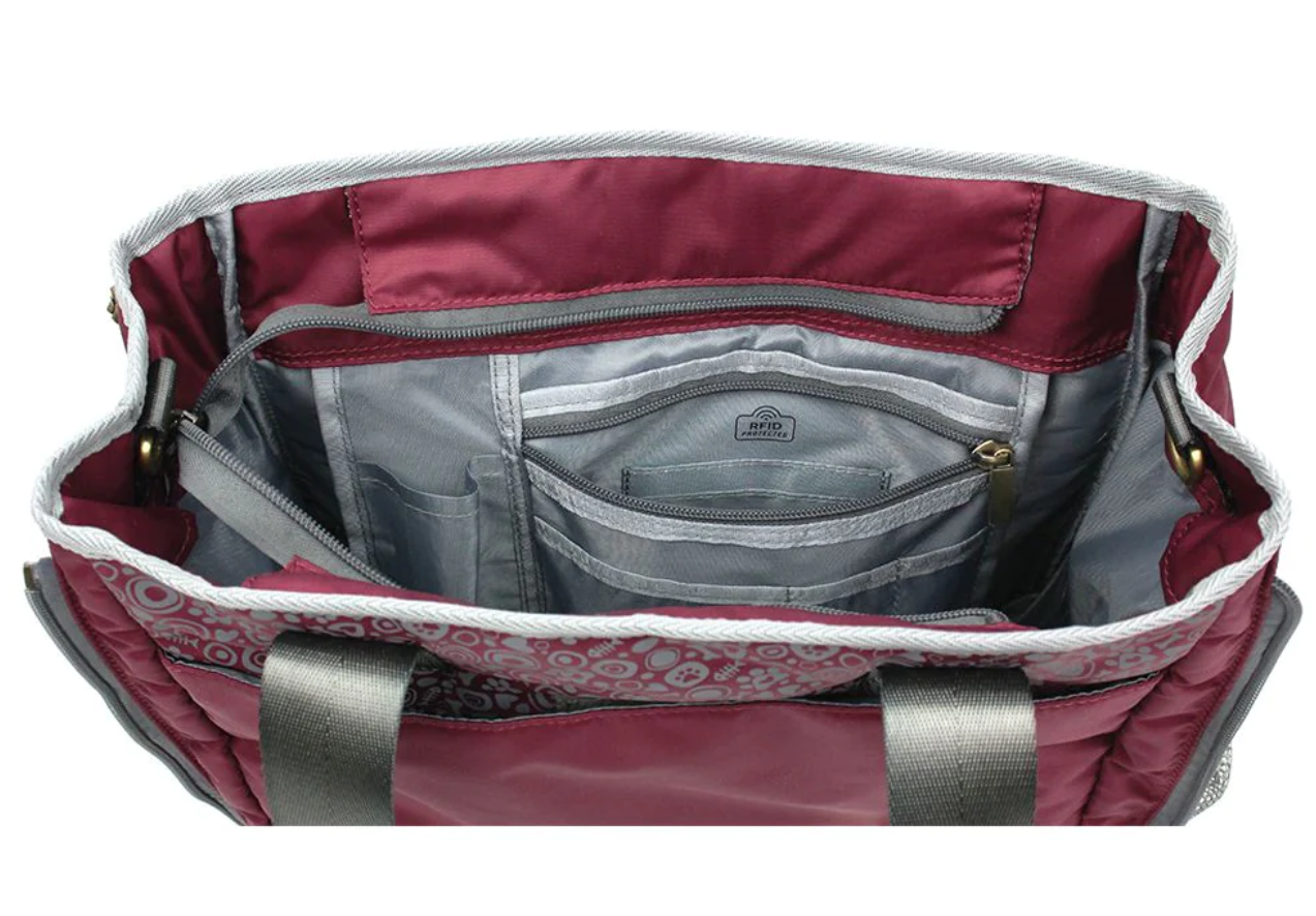 Chala Work Around Tote - Pawprint