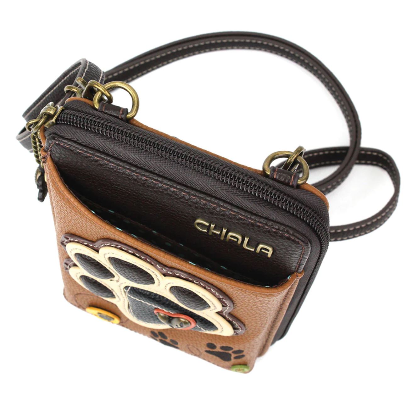 Chala Wallet Xbody Pawprint (Ivory)