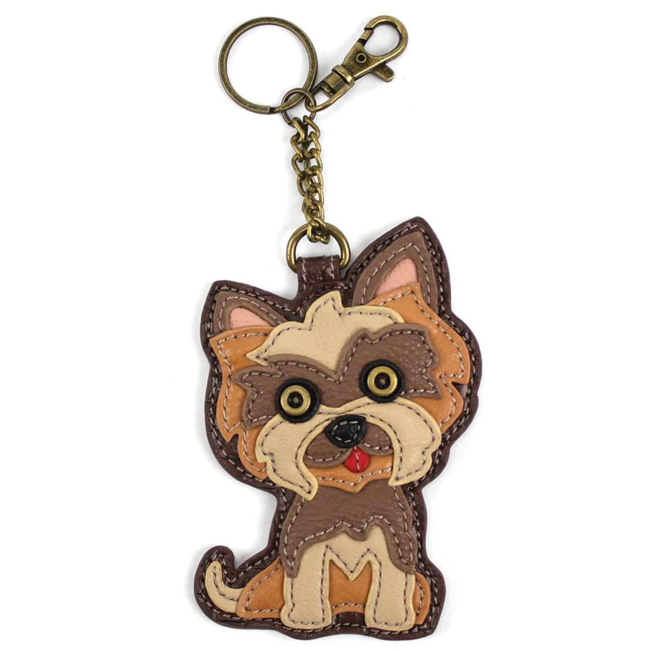 Chala Key Fob Coin Purse Yorkshire Terrier Wishful Living