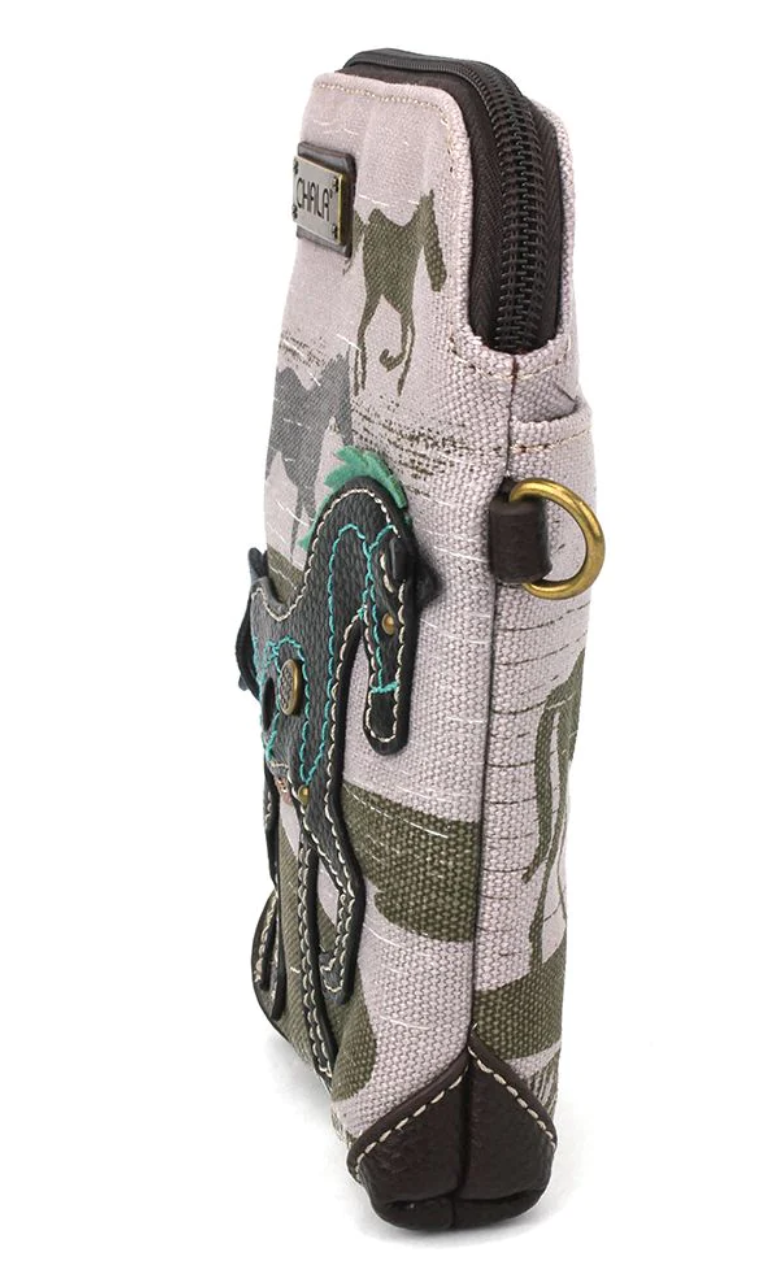 Chala Canvas Xbody Bag - Horse