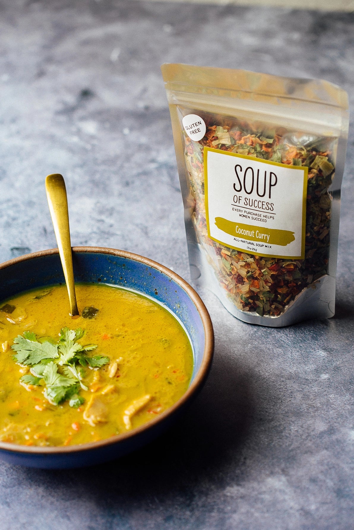 Soup of Success - Coconut Curry Dry Soup Mix