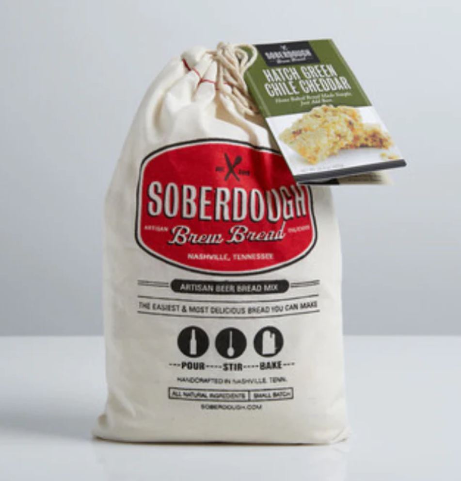 Soberdough - Hatch Green Chili Cheddar Artisan Brew Bread