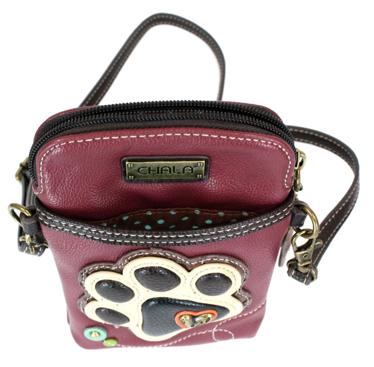 Chala Xbody Bag (Maroon) - Pawprint