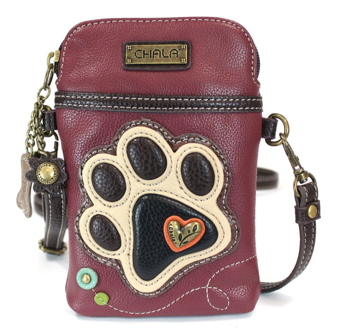 Chala Xbody Bag (Maroon) - Pawprint