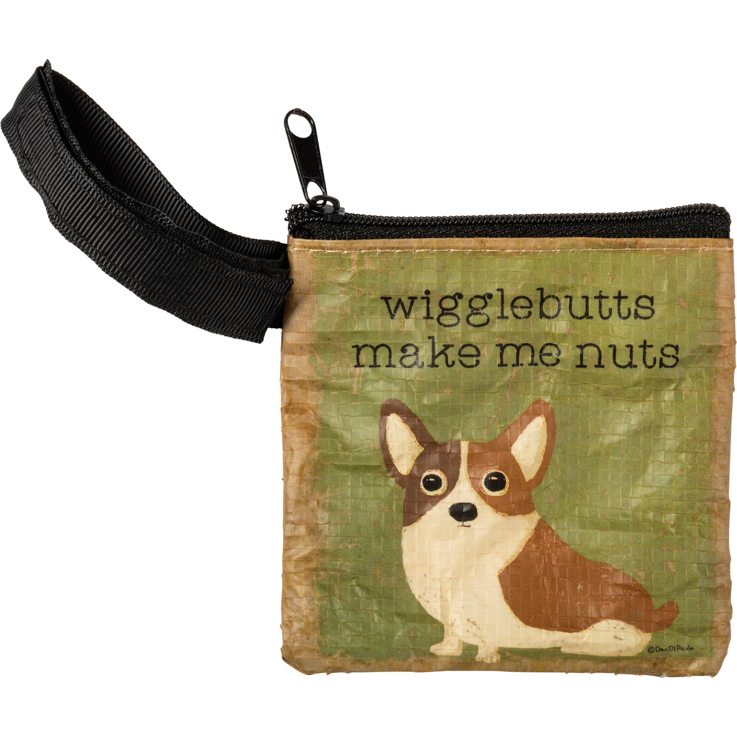 Pet Waste Pouch - "Wigglebutts Make Me Nuts"