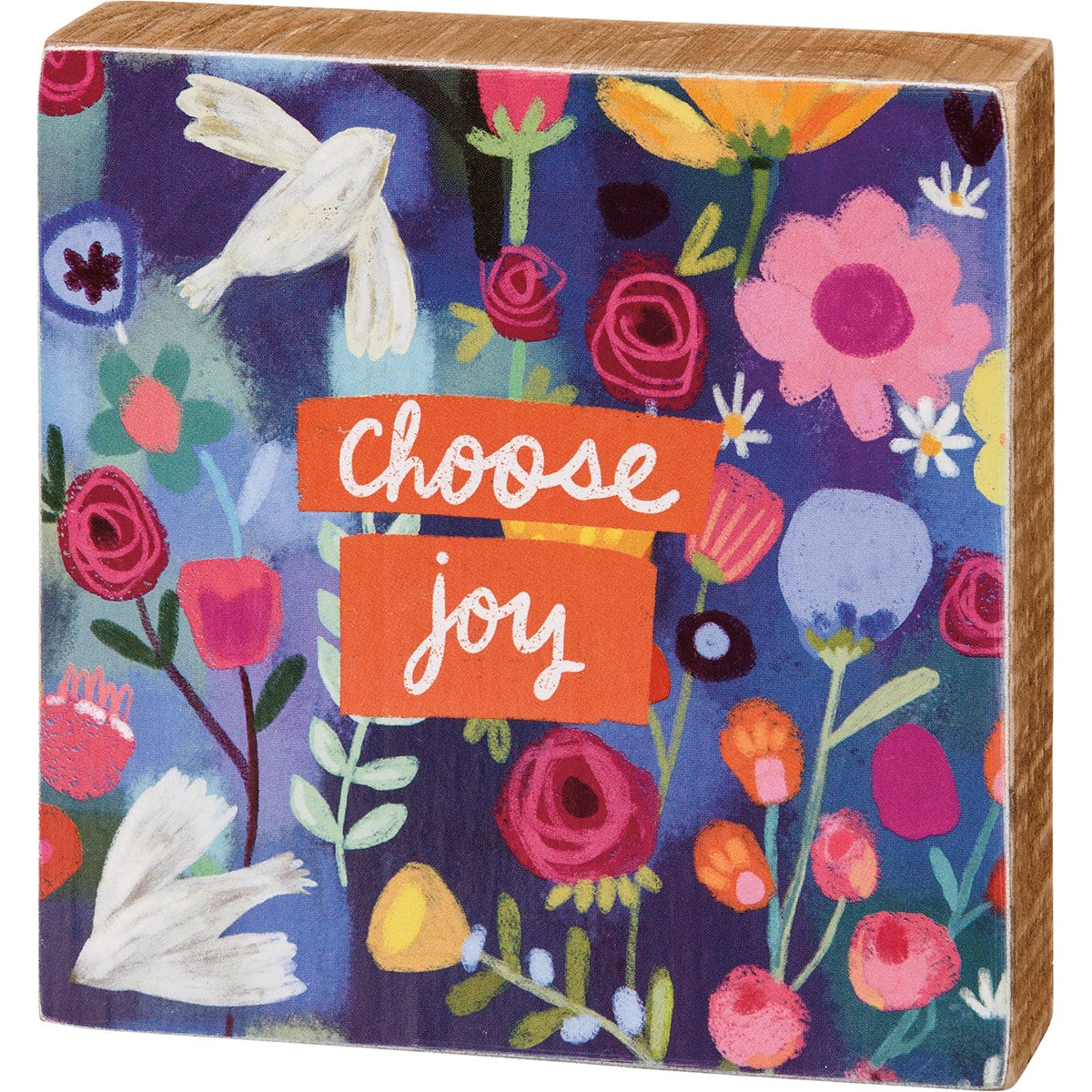Block Sign - "Choose Joy"