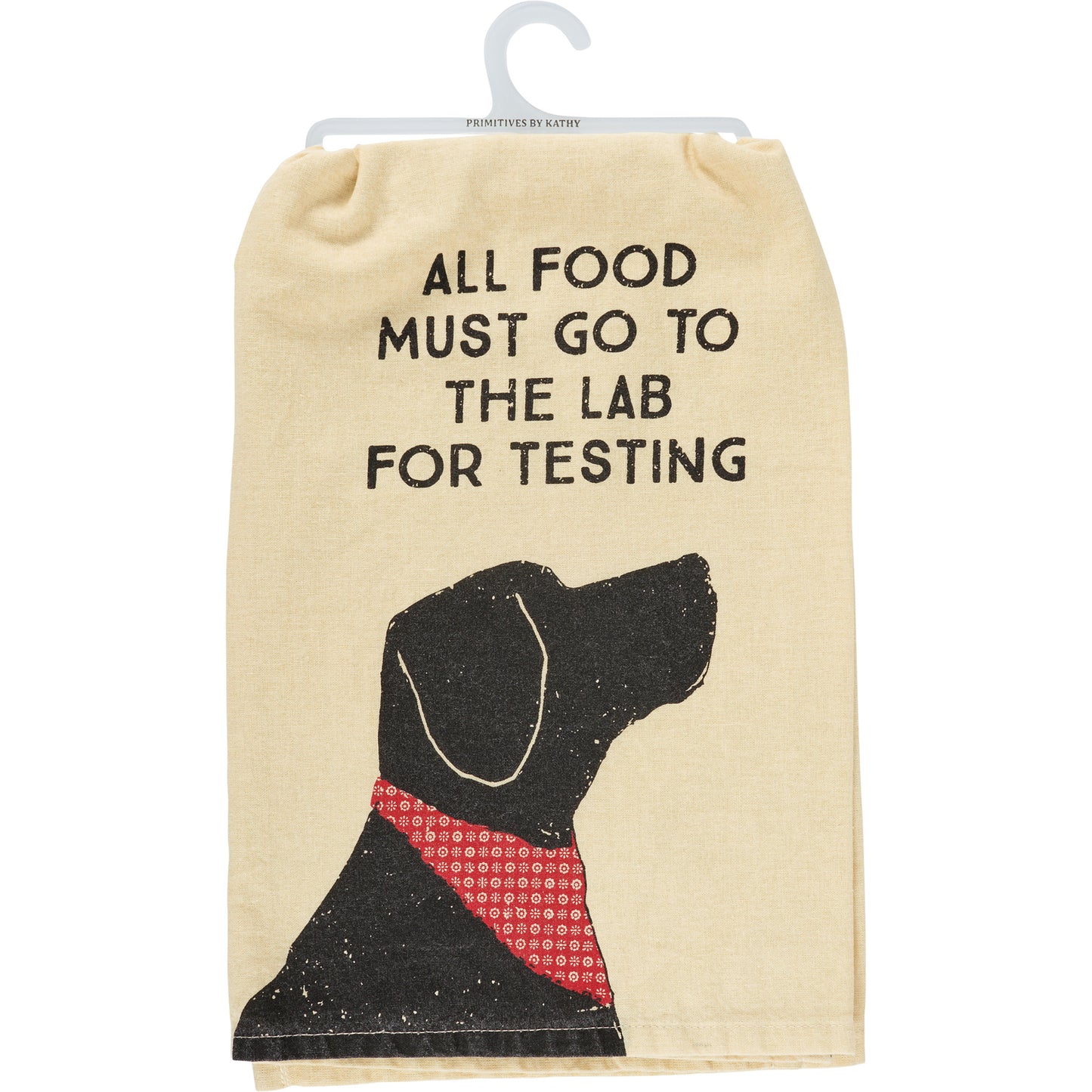 Kitchen Towel - "All Food to the Lab"