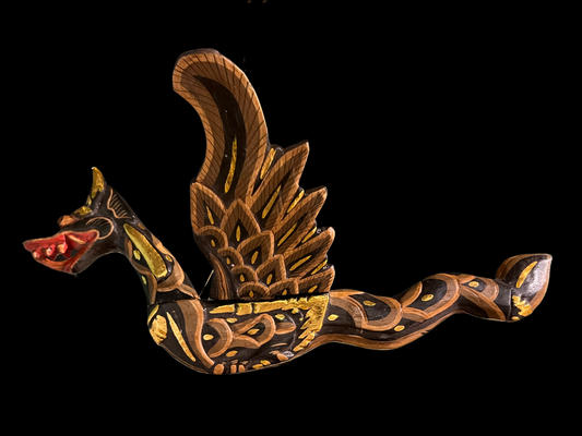 Spirit Guardian from Bali (Black) - Dragon