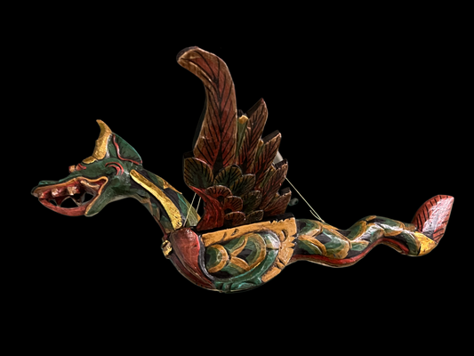 Spirit Guardian from Bali (Antique Green) - Dragon