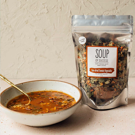 Soup of Success - Sun-Dried Tomato Vegetable Dry Soup Mix