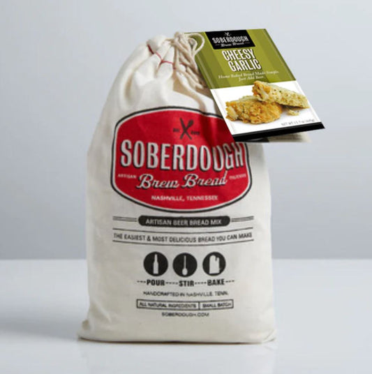 Soberdough - Cheesy Garlic Artisan Brew Bread