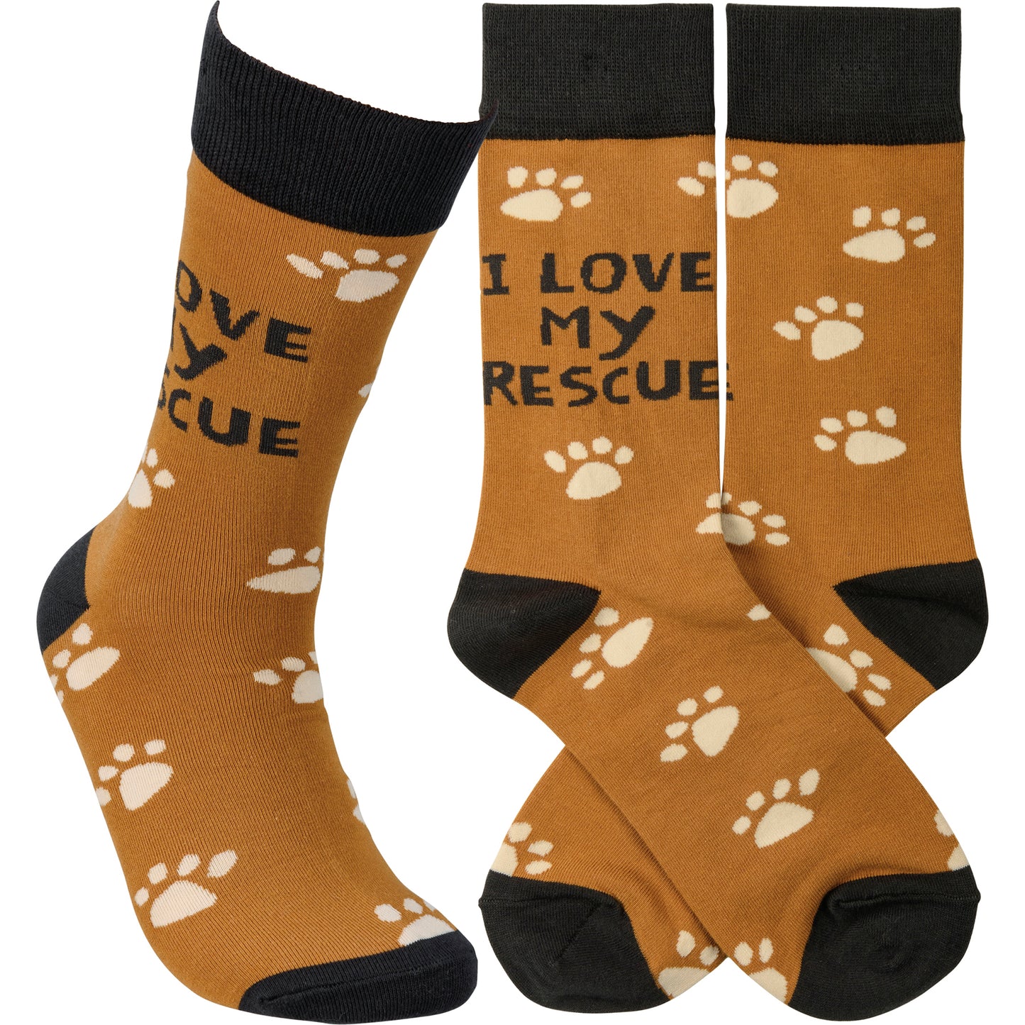 Socks - "I Love My Rescue"