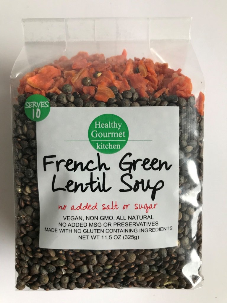 Healthy Gourmet Kitchen - French Green Lentil Dry Soup Mix