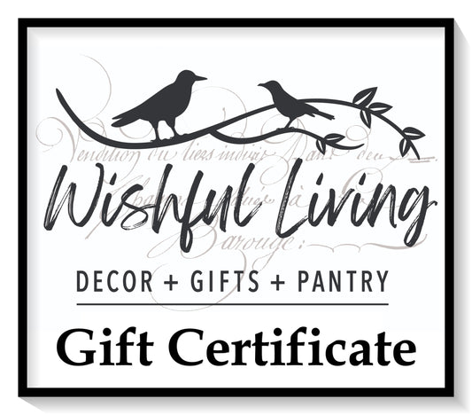 Wishful Living Gift Certificate